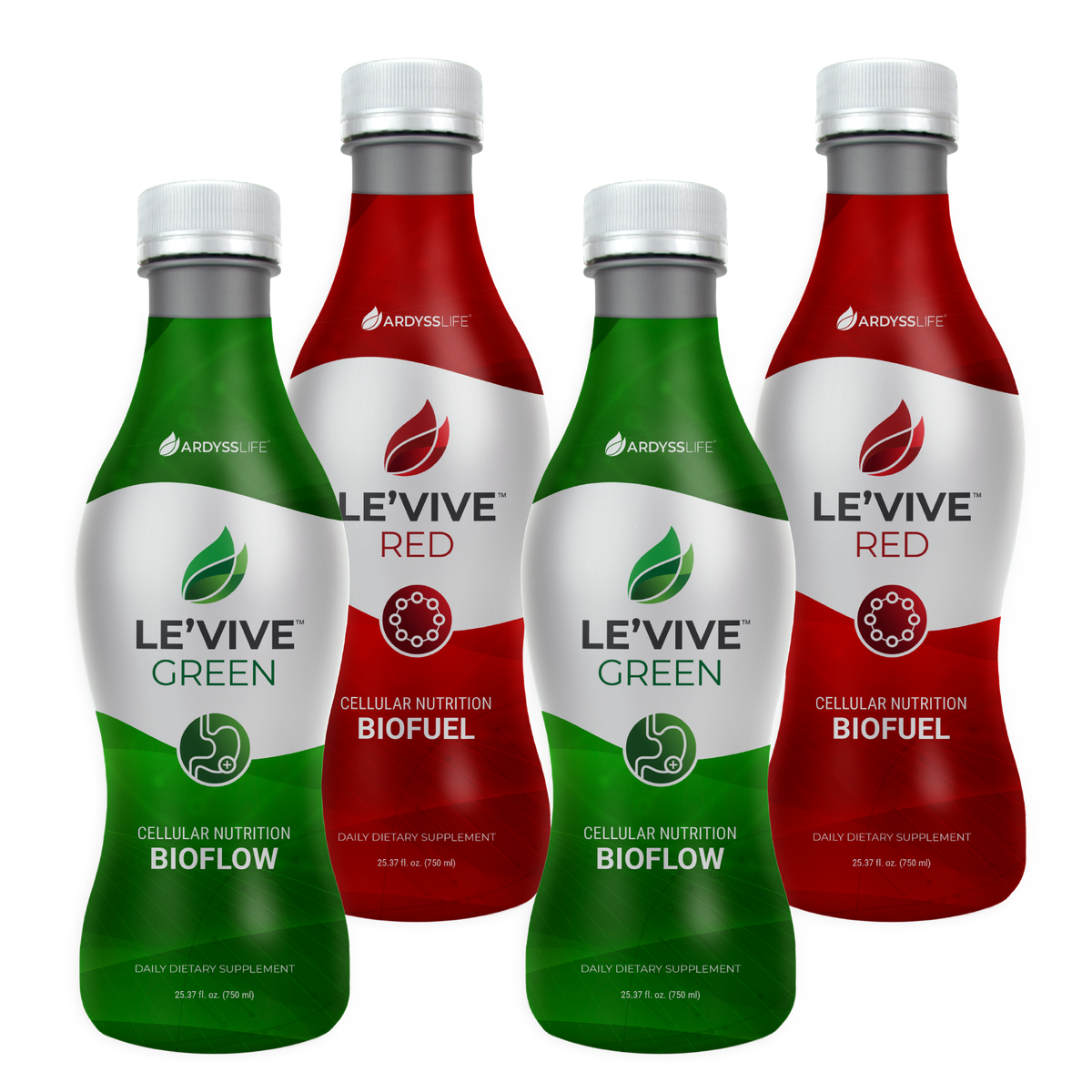 4 Mix Of Le'vive Red or Green Combo
