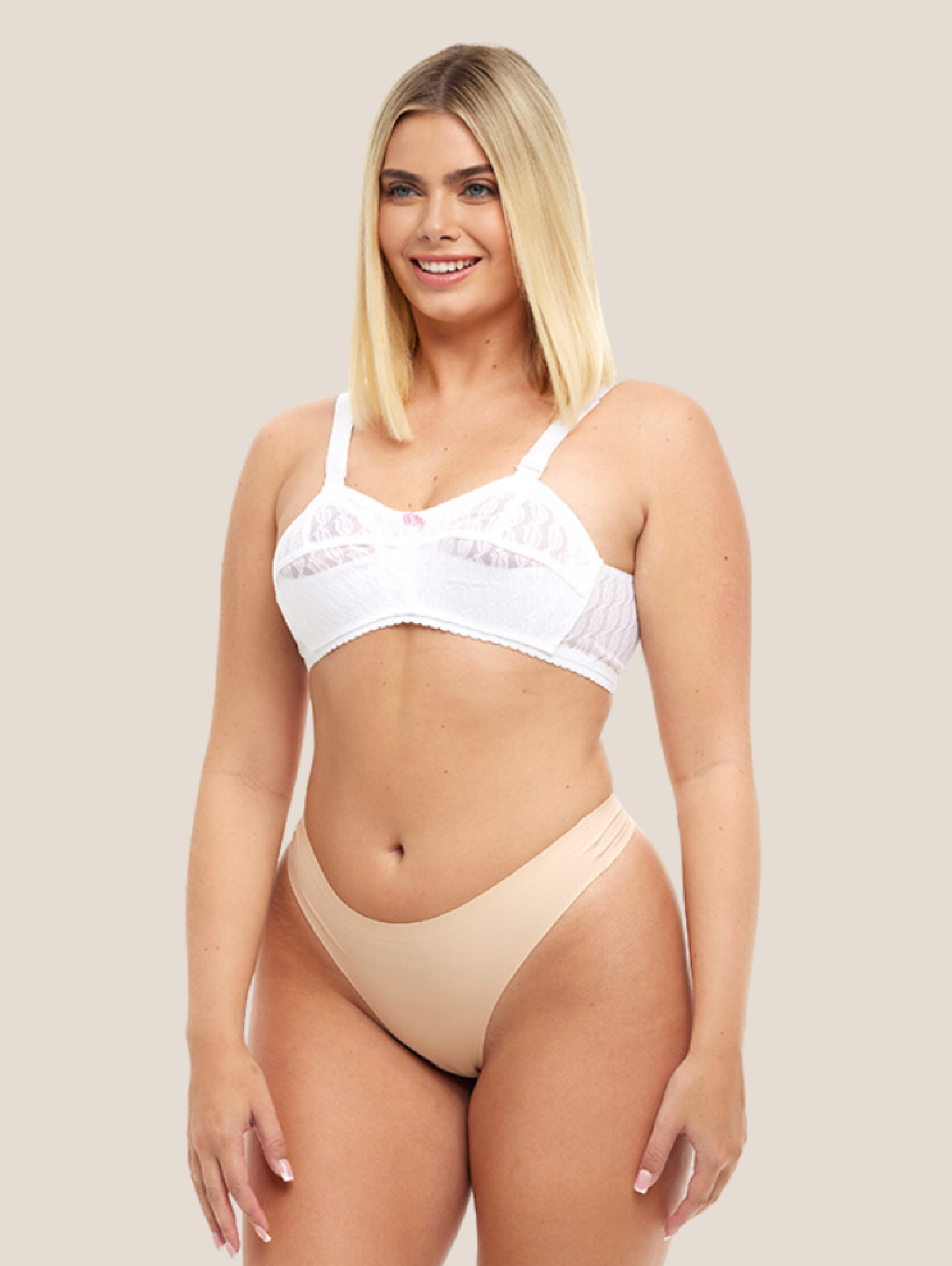 Angel Bra White